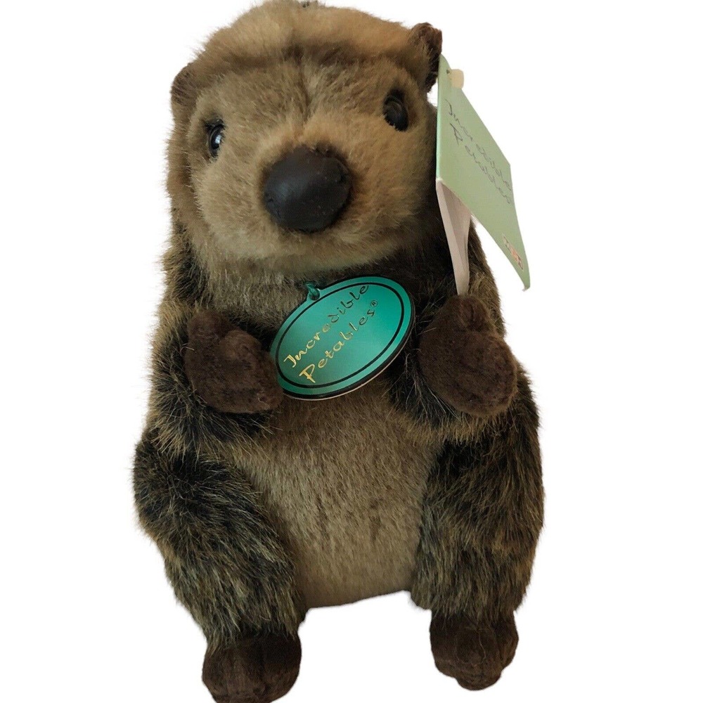 Incredible Petables Hedgehog Realistic Stuffed Animal Plush with Tags 8.5"